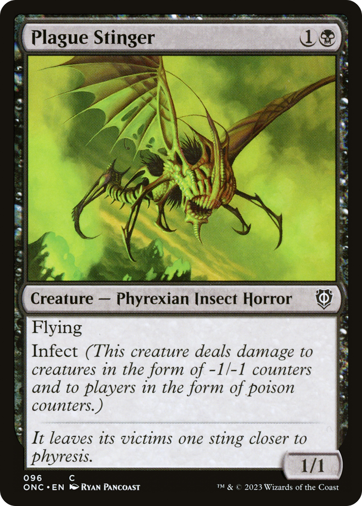 Plague Stinger [Phyrexia: All Will Be One Commander] | North Valley Games