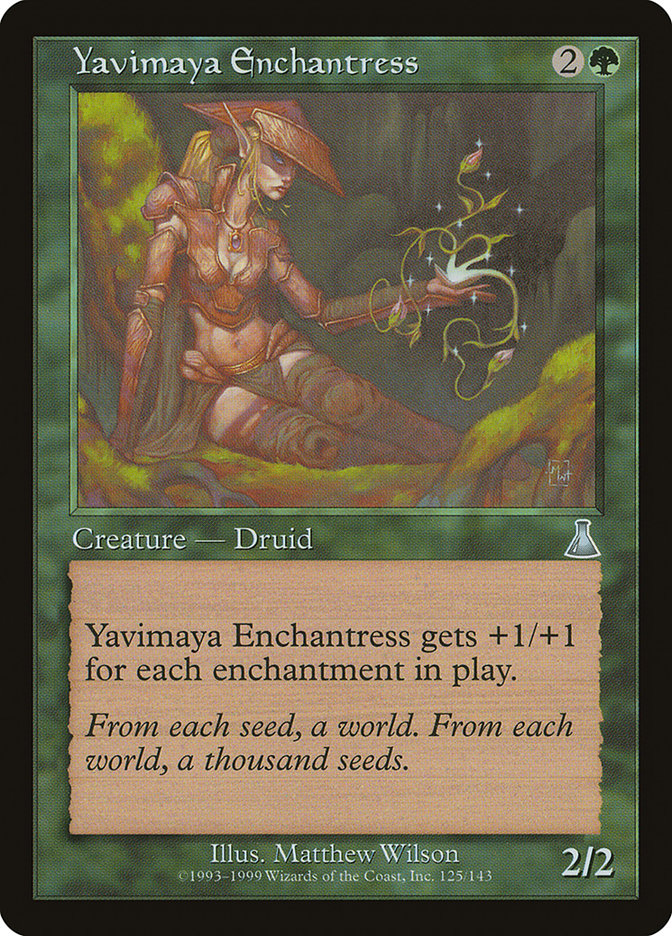 Yavimaya Enchantress [Urza's Destiny] | North Valley Games