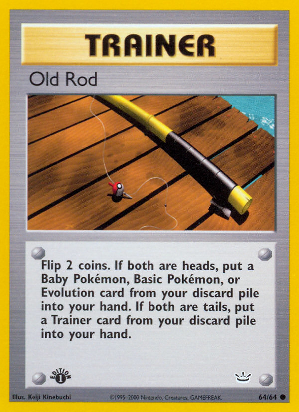 Old Rod (64/64) [Neo Revelation 1st Edition] | North Valley Games