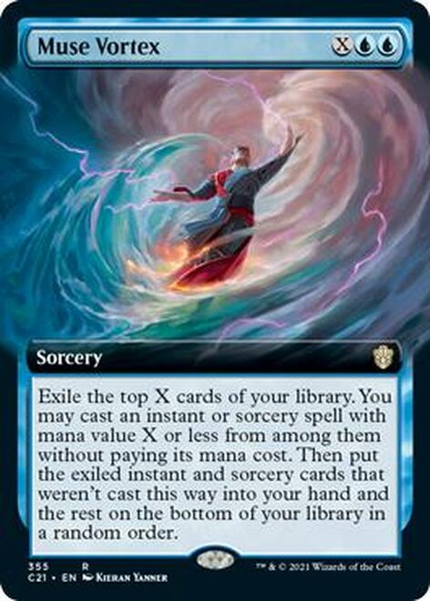 Muse Vortex (Extended Art) [Commander 2021] | North Valley Games