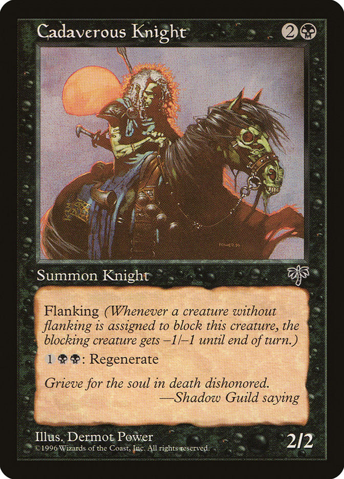 Cadaverous Knight [Mirage] | North Valley Games