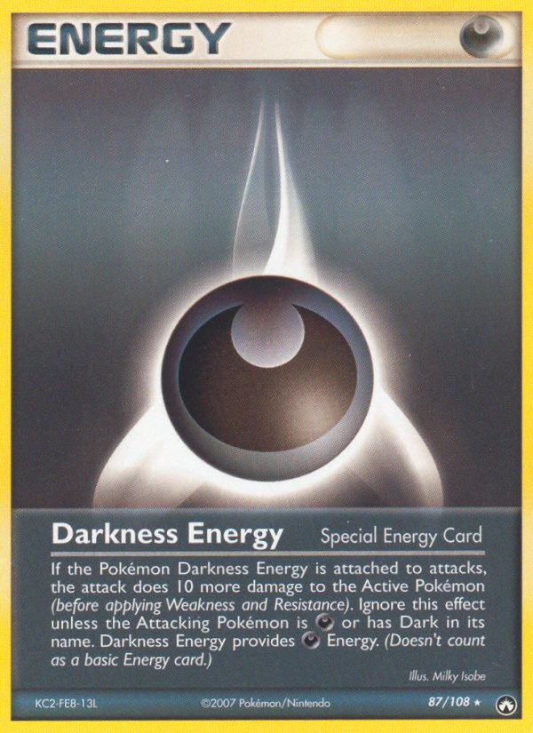 Darkness Energy (87/108) [EX: Power Keepers] | North Valley Games