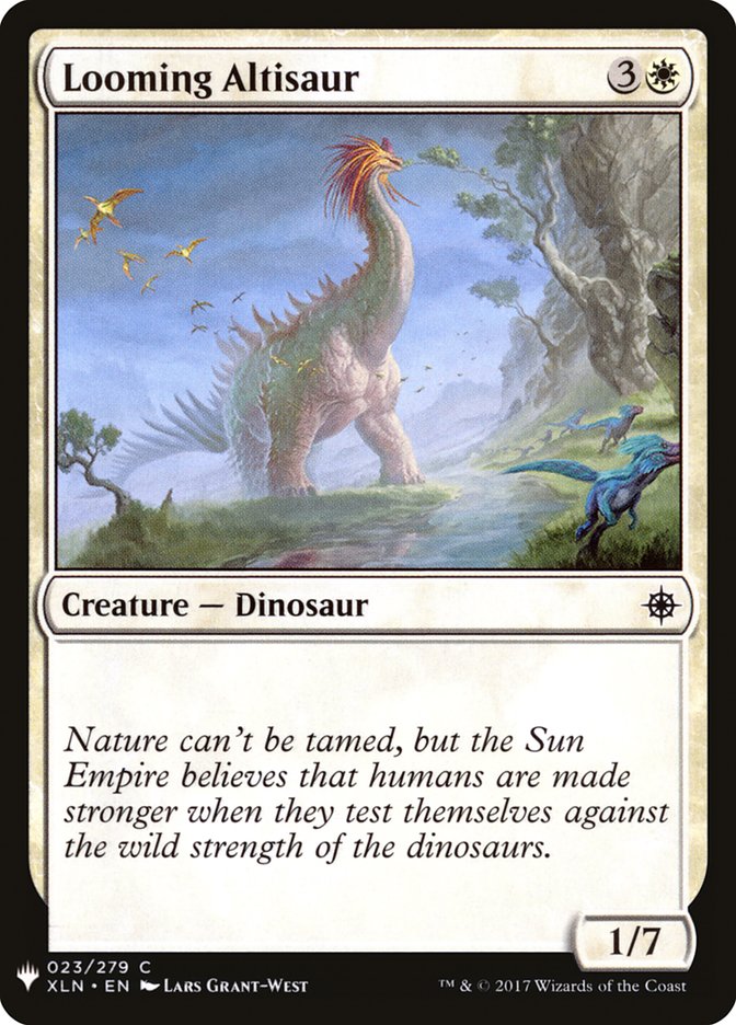 Looming Altisaur [Mystery Booster] | North Valley Games