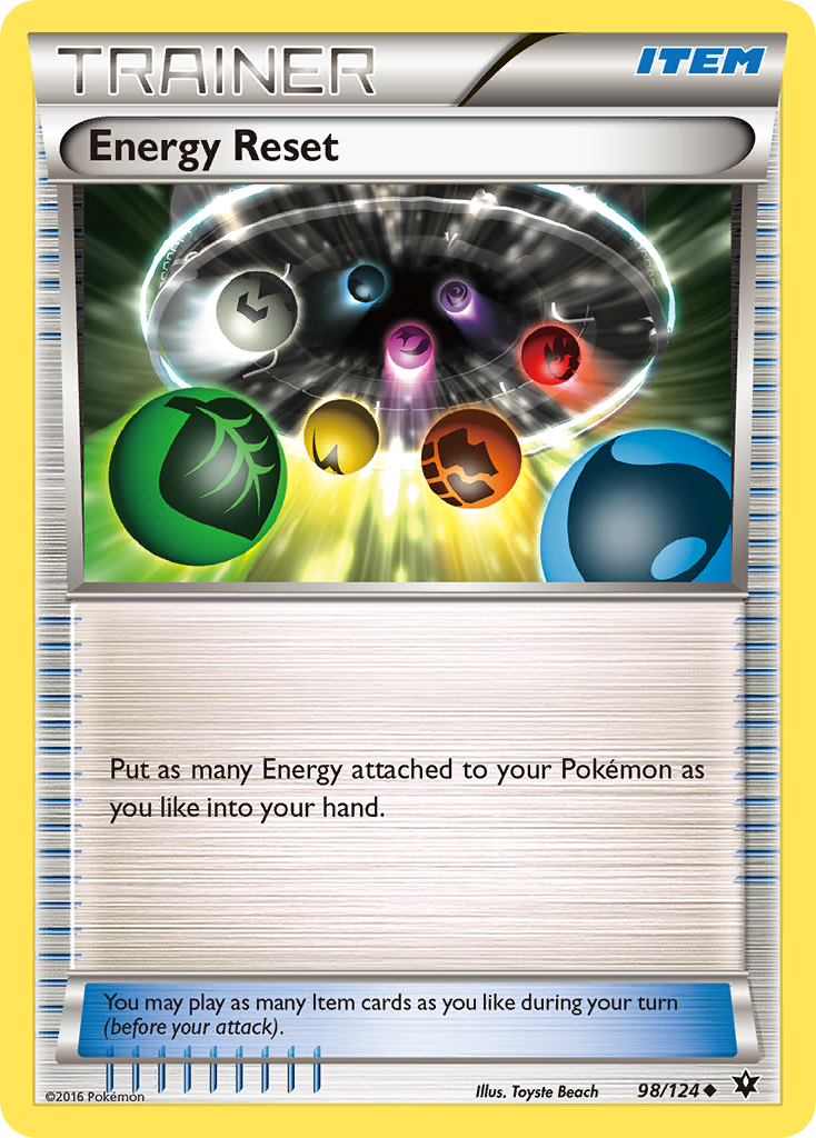 Energy Reset (98/124) [XY: Fates Collide] | North Valley Games