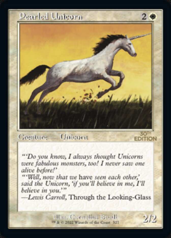 Pearled Unicorn (Retro) [30th Anniversary Edition] | North Valley Games
