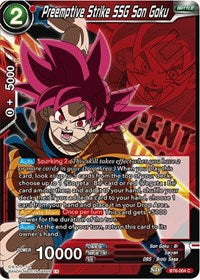 Preemptive Strike SSG Son Goku (BT6-004) [Magnificent Collection Gogeta Version] | North Valley Games
