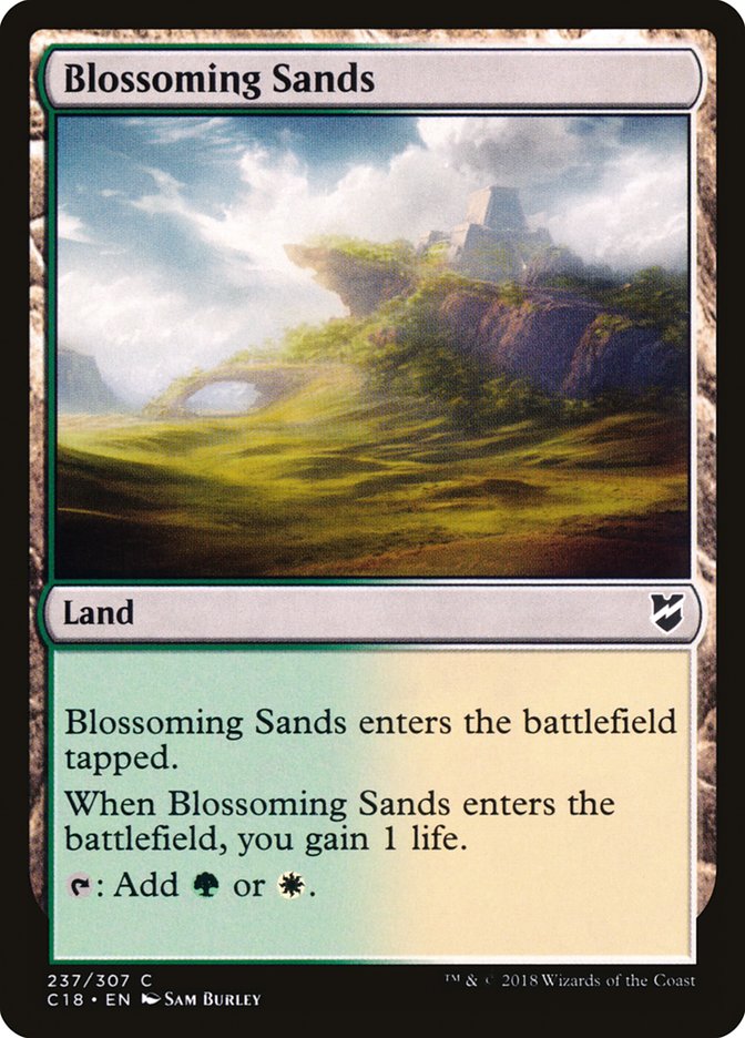 Blossoming Sands [Commander 2018] | North Valley Games