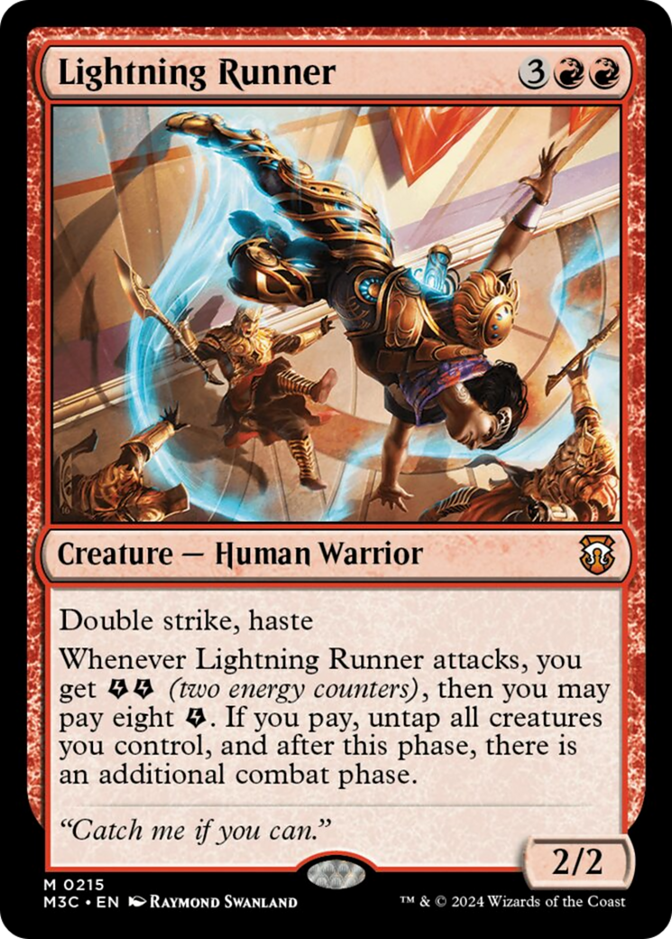 Lightning Runner [Modern Horizons 3 Commander] | North Valley Games
