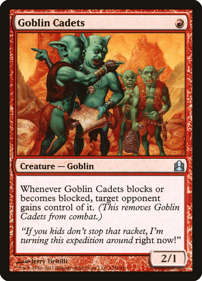 Goblin Cadets [Commander 2011] | North Valley Games