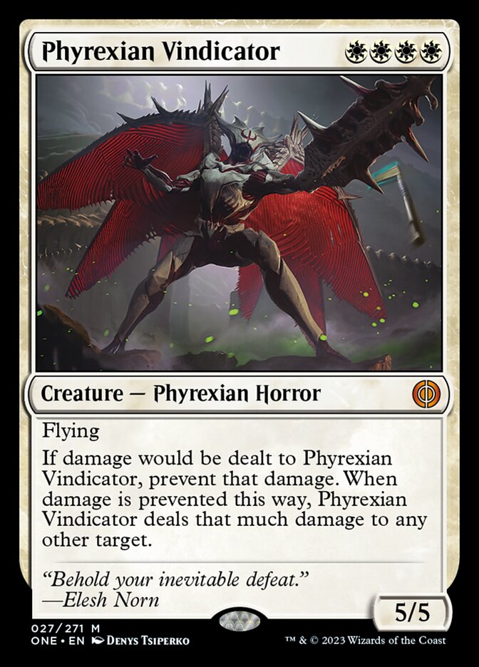 Phyrexian Vindicator [Phyrexia: All Will Be One] | North Valley Games