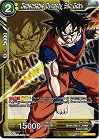 Dependable Dynasty Son Goku (BT4-078) [Magnificent Collection Broly Version] | North Valley Games