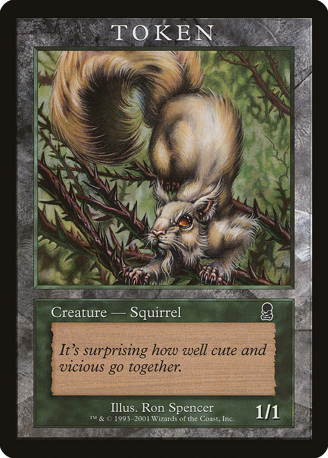 Squirrel Token [Magic Player Rewards 2002] | North Valley Games