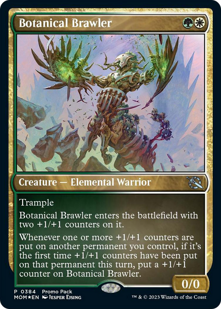 Botanical Brawler (Promo Pack) [March of the Machine Promos] | North Valley Games