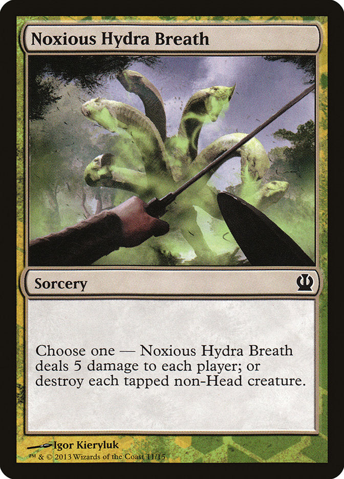 Noxious Hydra Breath [Theros Face the Hydra] | North Valley Games
