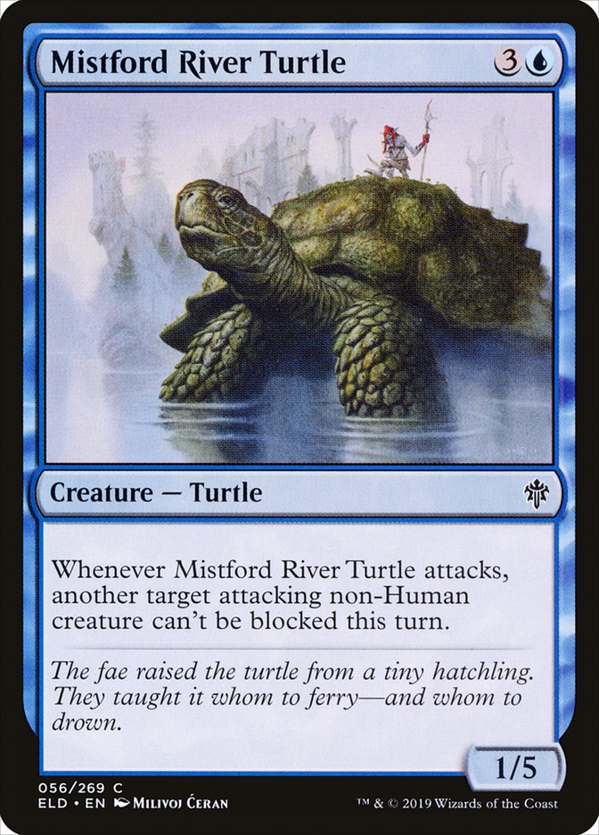 Mistford River Turtle [Throne of Eldraine] | North Valley Games