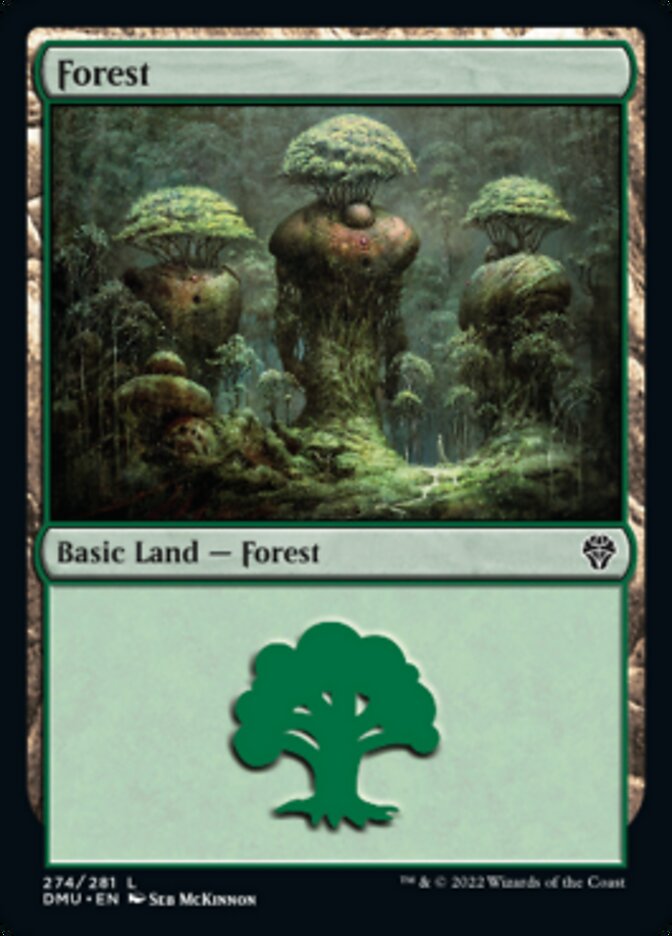 Forest (274) [Dominaria United] | North Valley Games