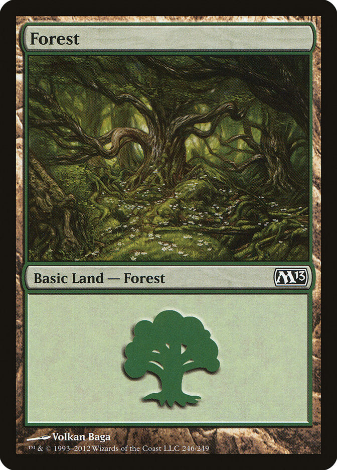 Forest (246) [Magic 2013] | North Valley Games