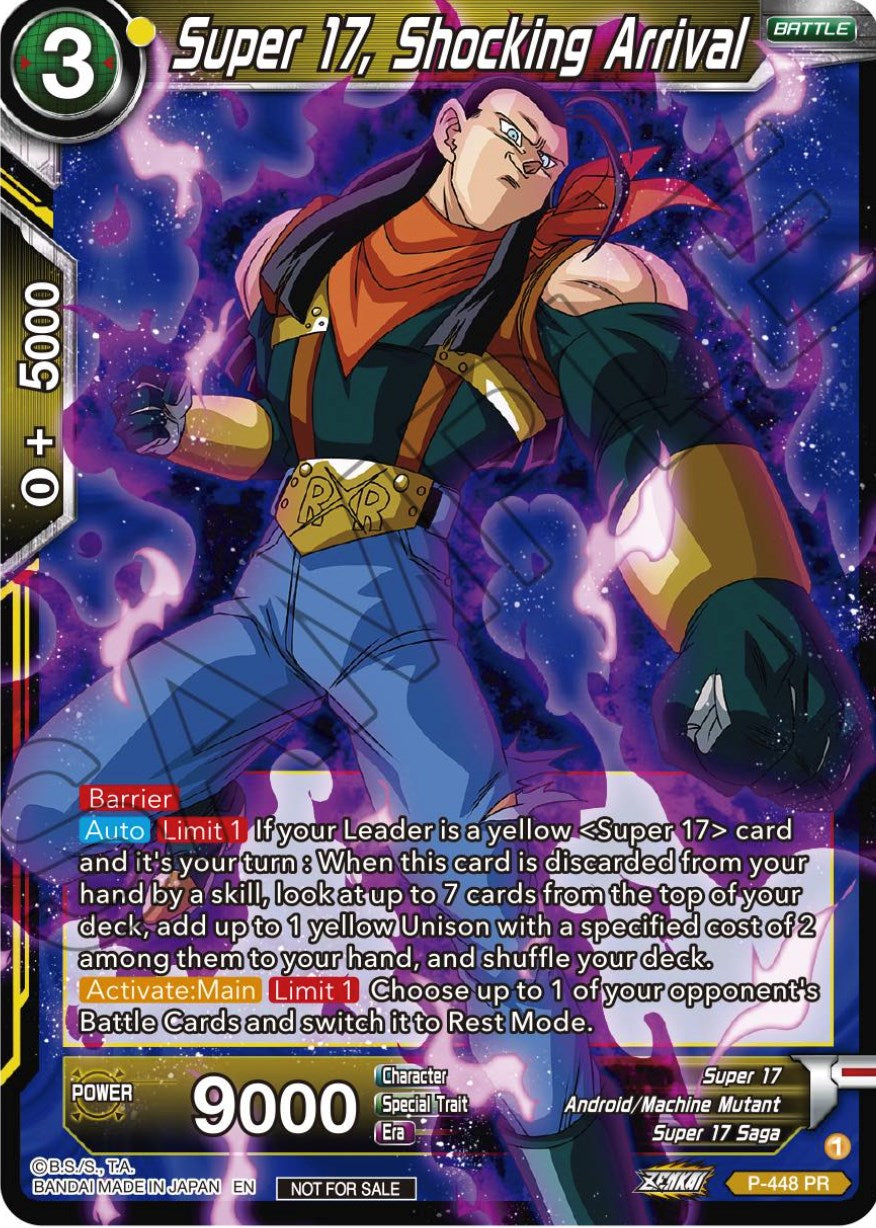 Super 17, Shocking Arrival (P-448) [Tournament Promotion Cards] | North Valley Games