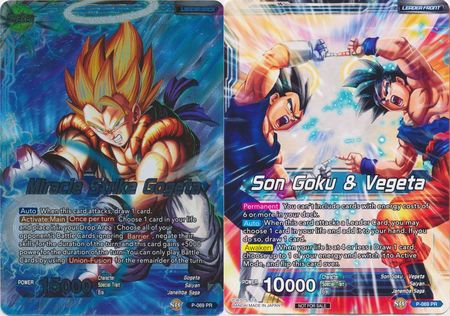 Son Goku & Vegeta // Miracle Strike Gogeta (Movie Promo) (P-069) [Promotion Cards] | North Valley Games
