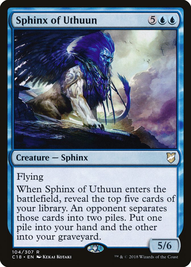 Sphinx of Uthuun [Commander 2018] | North Valley Games