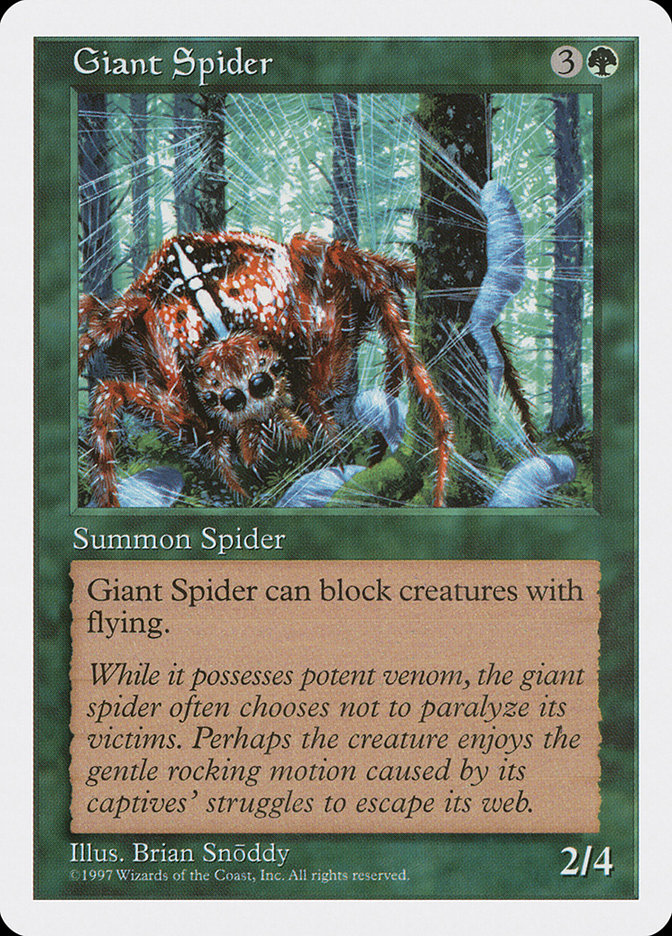 Giant Spider [Fifth Edition] | North Valley Games