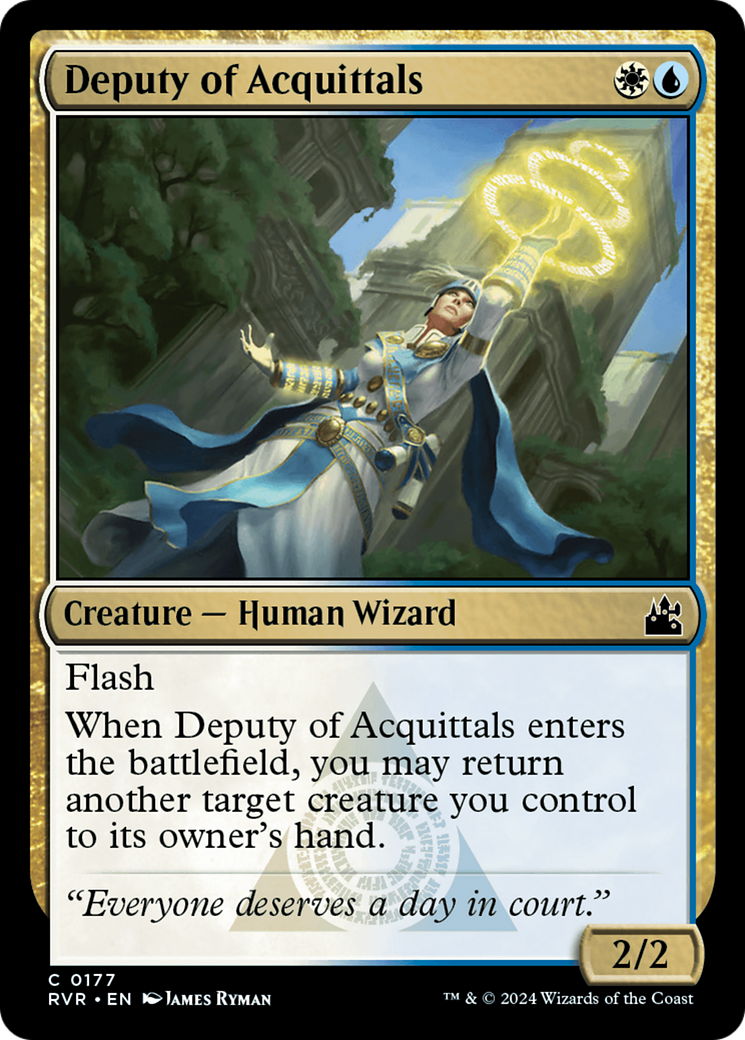 Deputy of Acquittals [Ravnica Remastered] | North Valley Games