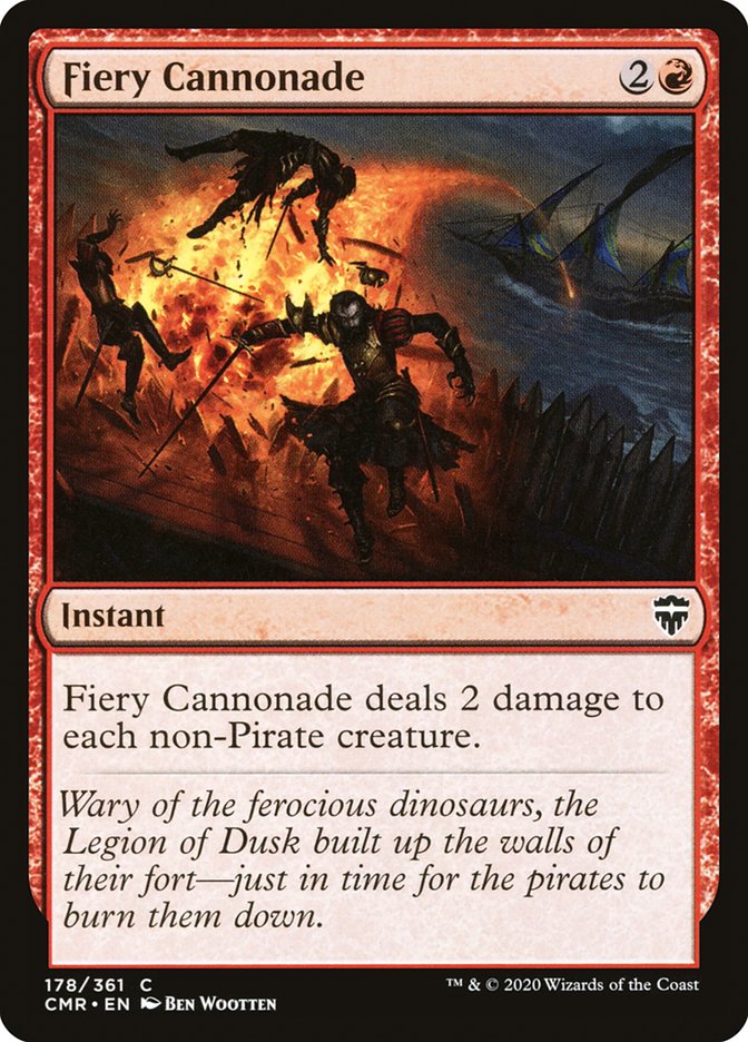 Fiery Cannonade [Commander Legends] | North Valley Games
