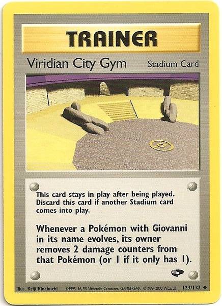 Viridian City Gym (123/132) [Gym Challenge Unlimited] | North Valley Games