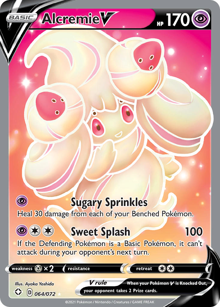 Alcremie V (064/072) [Sword & Shield: Shining Fates] | North Valley Games