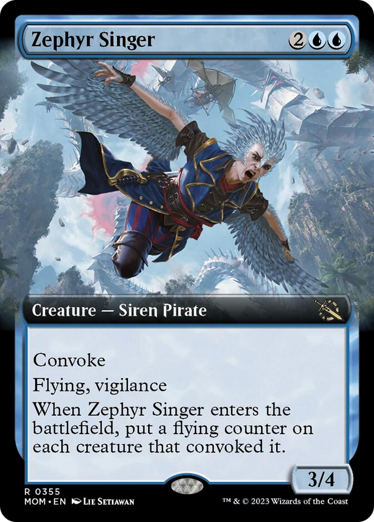 Zephyr Singer (Extended Art) [March of the Machine] | North Valley Games