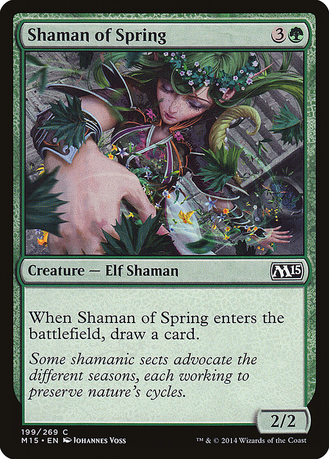 Shaman of Spring [Magic 2015] | North Valley Games
