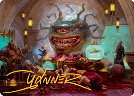 Xanathar, Guild Kingpin Art Card (Gold-Stamped Signature) [Dungeons & Dragons: Adventures in the Forgotten Realms Art Series] | North Valley Games