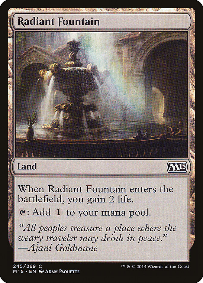 Radiant Fountain [Magic 2015] | North Valley Games