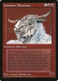 Hurloon Minotaur (Oversized) [Oversize Cards] | North Valley Games