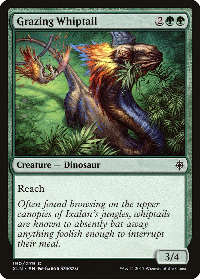 Grazing Whiptail [Ixalan] | North Valley Games
