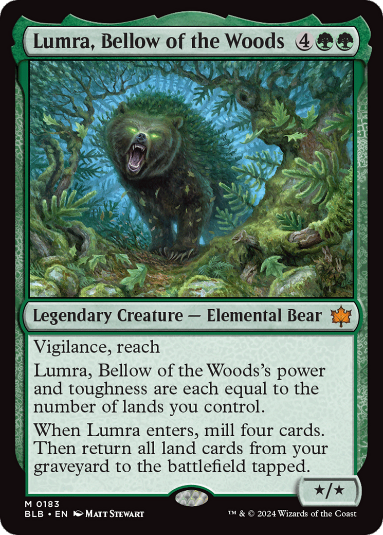 Lumra, Bellow of the Woods [Bloomburrow] | North Valley Games