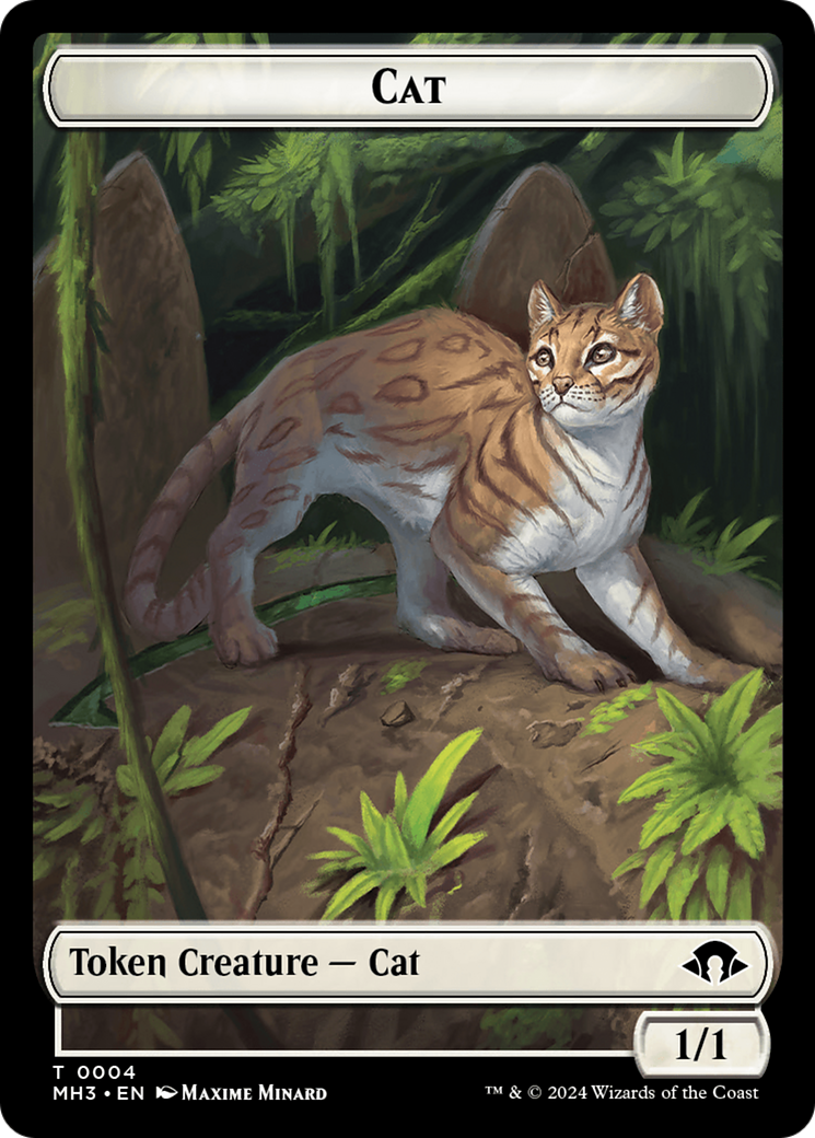 Servo // Cat Double-Sided Token [Modern Horizons 3 Tokens] | North Valley Games