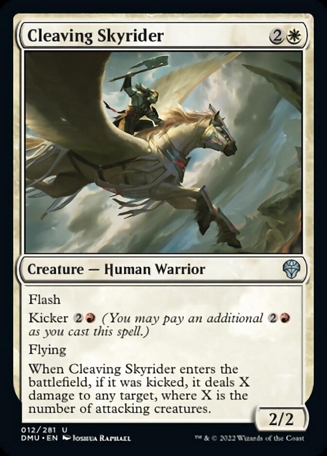 Cleaving Skyrider [Dominaria United] | North Valley Games