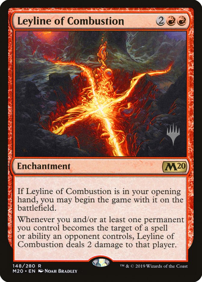 Leyline of Combustion (Promo Pack) [Core Set 2020 Promos] | North Valley Games