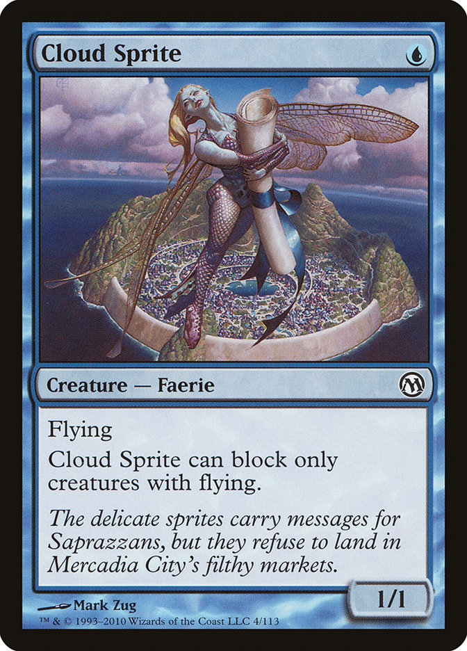 Cloud Sprite [Duels of the Planeswalkers] | North Valley Games