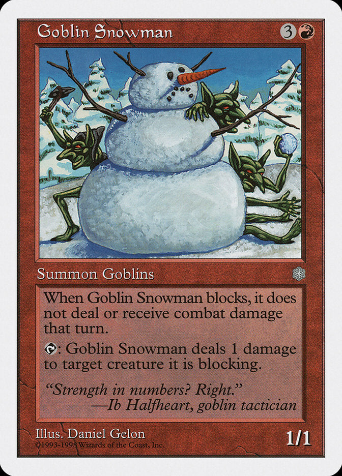 Goblin Snowman [Anthologies] | North Valley Games