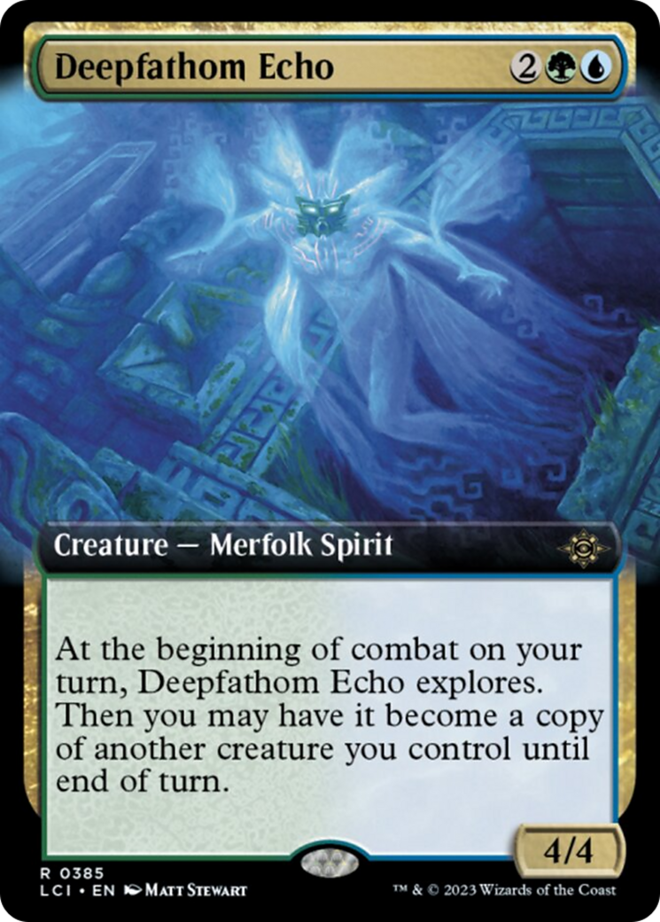 Deepfathom Echo (Extended Art) [The Lost Caverns of Ixalan] | North Valley Games