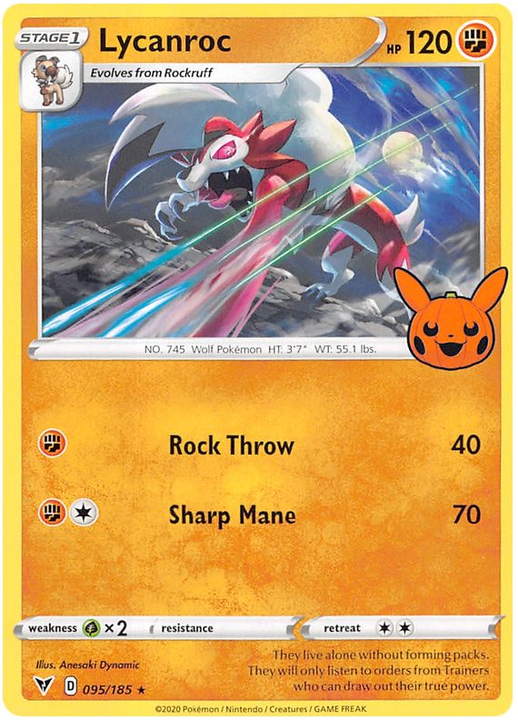 Lycanroc (095/185) [Trick or Trade 2023] | North Valley Games