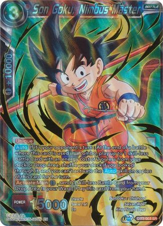 Son Goku, Nimbus Master (DB3-003) [Giant Force] | North Valley Games