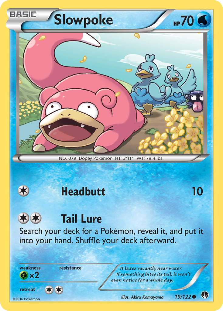 Slowpoke (19/122) [XY: BREAKpoint] | North Valley Games