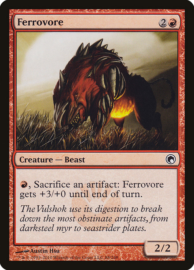 Ferrovore [Scars of Mirrodin] | North Valley Games