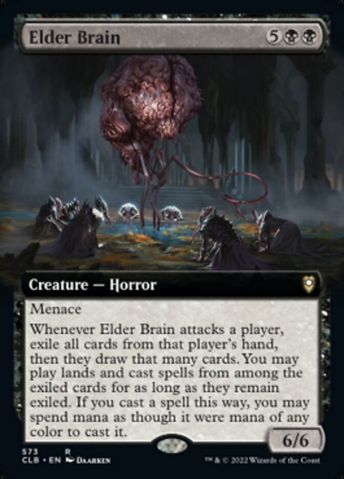 Elder Brain (Extended Art) [Commander Legends: Battle for Baldur's Gate] | North Valley Games