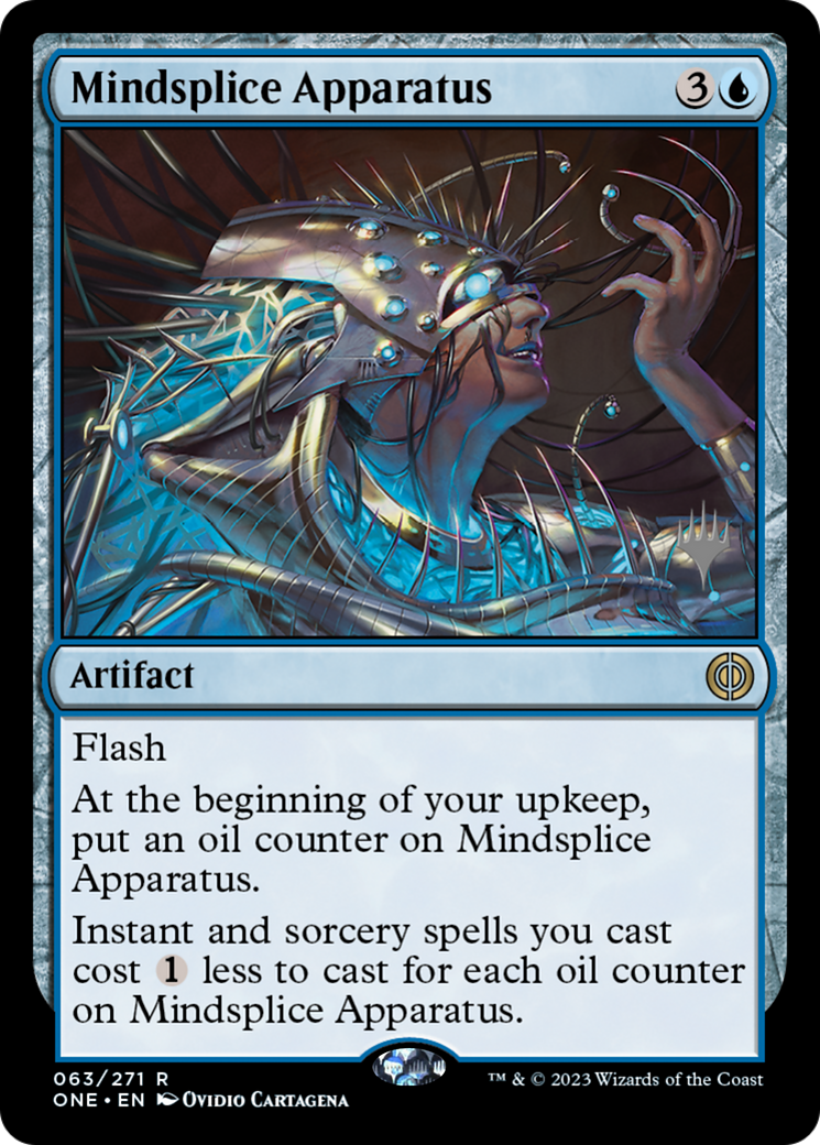 Mindsplice Apparatus (Promo Pack) [Phyrexia: All Will Be One Promos] | North Valley Games