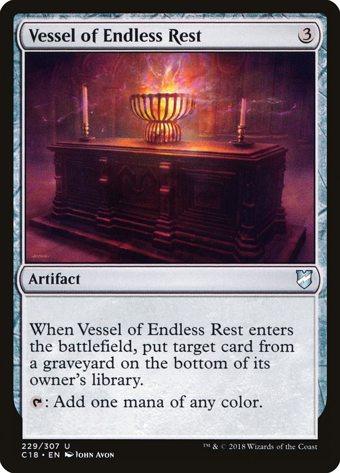 Vessel of Endless Rest [Commander 2018] | North Valley Games