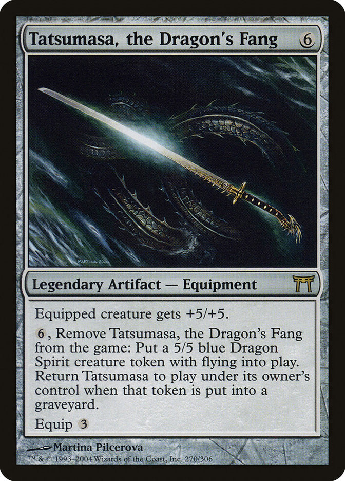 Tatsumasa, the Dragon's Fang [Champions of Kamigawa] | North Valley Games
